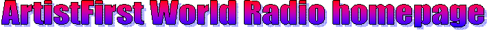 ArtistFirst Internet Radio homepage